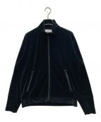 MARKAマーカ）の古着「ORGANIC COTTON VELOUR TRACK JACKET」｜ブラック