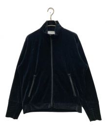 MARKA（マーカ）の古着「ORGANIC COTTON VELOUR TRACK JACKET」｜ブラック