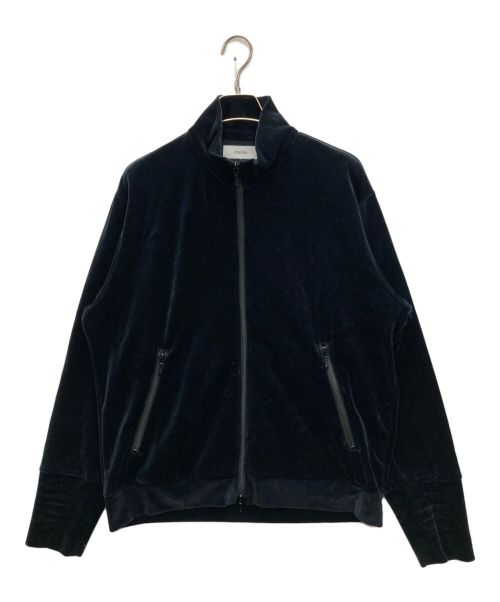 MARKA（マーカ）MARKA (マーカ) ORGANIC COTTON VELOUR TRACK JACKET ブラック サイズ:1の古着・服飾アイテム