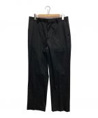 AURALEEオーラリー）の古着「LIGHT WOOL MAX GABARDINE SLACKS」｜ブラック