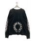 CHROME HEARTS (クロムハーツ) Floral Horseshoe L/S Tee ブラック サイズ:XXL：40000円