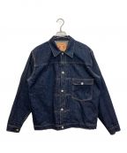 FULLCOUNTフルカウント）の古着「Limited Special Denim 50's T-Back 1st Type Jacket」｜インディゴ