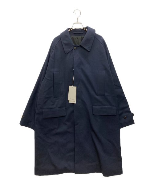 MARKAWARE（マーカウェア）MARKAWARE (マーカウェア) 3/60オーガニックウールサバイバルクロスコート ネイビー サイズ:SIZE 2の古着・服飾アイテム