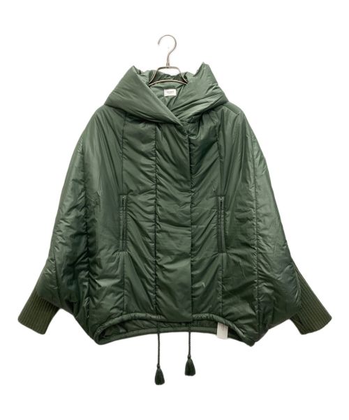 IKITSUKE（イキツケ）IKITSUKE (イキツケ) Ballon Rib Down Jacket オリーブ サイズ:SIZE　FREEの古着・服飾アイテム