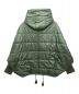 IKITSUKE (イキツケ) Ballon Rib Down Jacket オリーブ サイズ:SIZE　FREE：13000円