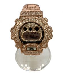 CASIO（カシオ）の古着「Iced-Out Customデジタルウォッチ」｜ピンク