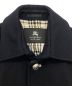 中古・古着 BURBERRY BLACK LABEL (バーバリーブラックレーベル) メルトンマリンコート ブラック サイズ:SIZE L：22000円