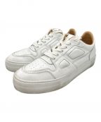 AMI Alexandre Mattiussiアミ アレクサンドル マテュッシ）の古着「LOW TOP SNEAKERS ADC」｜ホワイト