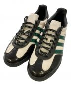 adidas×Blondey McCoyアディダス×ブロンディーマッコイ）の古着「Gazelle Indoor Noble/ガゼル インドア ノーブルグリーン」｜ベージュ