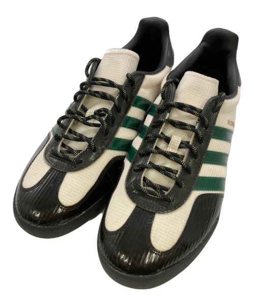 adidas（アディダス）adidas (アディダス) Blondey McCoy (ブロンディーマッコイ) Gazelle Indoor Noble/ガゼル インドア ノーブルグリーン ベージュ サイズ:US10 1/2の古着・服飾アイテム