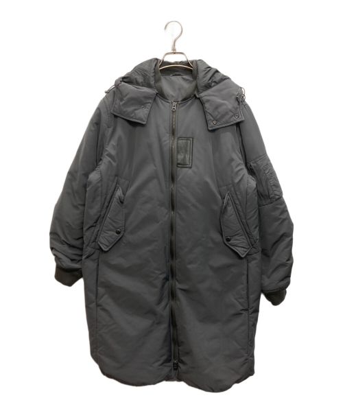 Acne studios（アクネ ストゥディオス）Acne studios (アクネ ストゥディオス) VINCE Padded MA-1 Coat グレー サイズ:46の古着・服飾アイテム