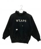 WTAPSダブルタップス）の古着「ACADEMY HOODY COTTON COLLEGE」｜ブラック