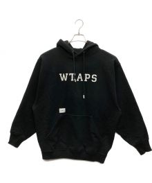 WTAPS（ダブルタップス）の古着「ACADEMY HOODY COTTON COLLEGE」｜ブラック