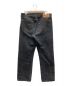 LEVI'S (リーバイス) 後染め501ブラックデニム ブラック サイズ:W36L32：15000円