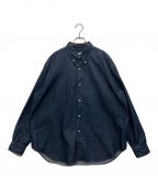 A.PRESSEアプレッセ）の古着「Denim BD Shirt」｜インディゴ