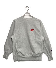 Champion REVERSE WEAVE（チャンピオン リバース ウィーブ）の古着「クルーネックスウェット」｜グレー