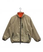 PWAプア）の古着「TWO FACE PUFFY JACKET」｜ベージュ