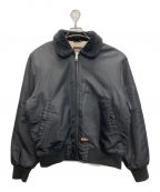 Dickies×SUPREMEディッキーズ×シュプリーム）の古着「Fur Collar Bomber Jacket」｜ブラック