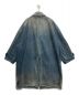 BALENCIAGA (バレンシアガ) Destroyed Oversized Denim Car Coat インディゴ サイズ:44：140000円