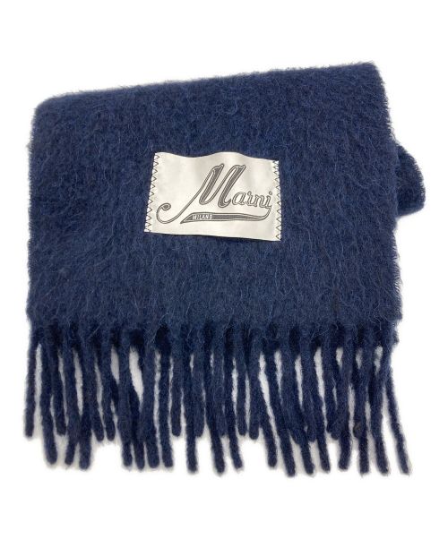 MARNI（マルニ）MARNI (マルニ) SCARF ネイビーの古着・服飾アイテム