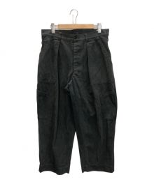 A.PRESSE（アプレッセ）の古着「USAF Hemmed Bottoms」｜ブラック