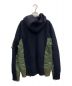 sacai (サカイ) Sponge Sweat X Ma-1 Zip Up Hoodie ネイビー サイズ:SIZE 3：25000円