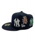 New Era (ニューエラ) Supreme (シュプリーム) NEW YORK YANKEES (ニューヨークヤンキース) コラボKanjiキャップ ネイビー サイズ:7 1/4：15000円