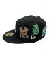 New Era (ニューエラ) SUPREME (シュプリーム) NEW YORK YANKEES (ニューヨークヤンキース) コラボKanjiキャップ ブラック サイズ:7 3/8：15000円