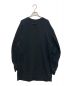 ANN DEMEULEMEESTER (アンドゥムルメステール) ジッププリントスウェット ブラック サイズ:SIZE M：30000円