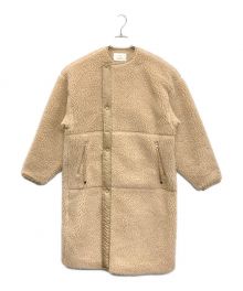 HYKE（ハイク）の古着「FAUX SHEARLING COAT」｜ベージュ