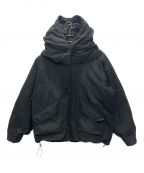 PERVERZEパーバーズ）の古着「Nylon Puffer Down Jacket」｜ブラック