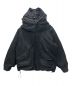 PERVERZE（パーバーズ）の古着「Nylon Puffer Down Jacket」｜ブラック