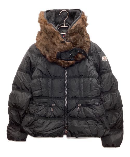 MONCLER（モンクレール）MONCLER (モンクレール) VISON GIUBBOTTO ブラック サイズ:SIZE 0の古着・服飾アイテム