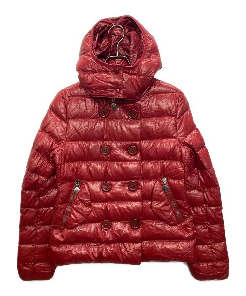 MONCLER（モンクレール）MONCLER (モンクレール) PLANEダウンジャケット レッド サイズ:SIZE 1の古着・服飾アイテム