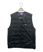 THE NORTHFACE PURPLELABELザ・ノースフェイス パープルレーベル）の古着「Down Vest」｜ブラック