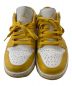 NIKE (ナイキ) AIR JORDAN 1 LOW イエロー×ホワイト サイズ:26cm：6000円