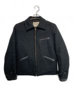 SUGAR CANEシュガーケーン）の古着「30oz. WOOL MELTON SPORTS JACKET」｜ブラック