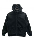 SUPREMEシュプリーム）の古着「WINDSTOPPER Zip Up Hooded Sweatshirt」｜ブラック