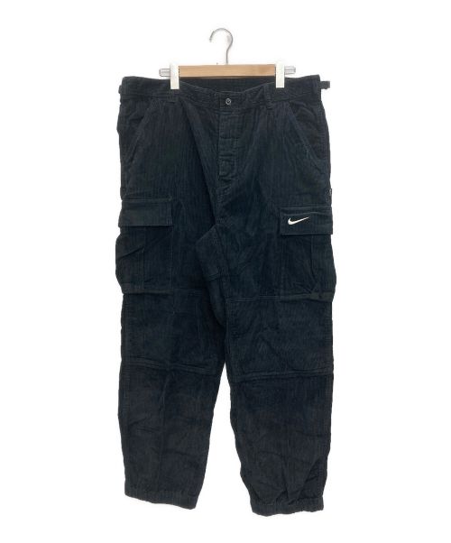 SUPREME（シュプリーム）SUPREME (シュプリーム) NIKE (ナイキ) Arc Corduroy Cargo Pant ブラック サイズ:SIZE XLの古着・服飾アイテム