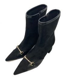 HER LIP TO（ハーリップトゥ）の古着「Cambon Ankle Boots」｜ブラック