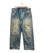 Ron Hermanロンハーマン）の古着「10years Aging Wide Fit Denim Pants」｜インディゴ