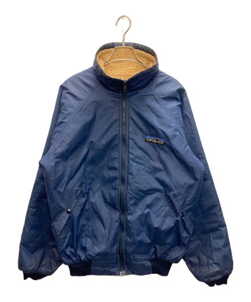 Patagonia（パタゴニア）Patagonia (パタゴニア) シェルドボアフリースジャケット ネイビー サイズ:SIZE Mの古着・服飾アイテム