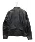 MICHAEL KORS (マイケルコース) Leather Racer Jacket ブラック サイズ:M：17000円