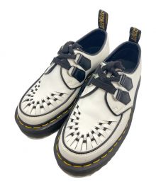 Dr.Martens（ドクターマーチン）の古着「SIDNEY 2ホールシューズ」｜ホワイト×ブラック