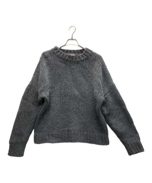 THE SHISHIKUI（ザ シシクイ）THE SHISHIKUI (ザ シシクイ) HAND MADE KNIT グレー サイズ:Freeの古着・服飾アイテム