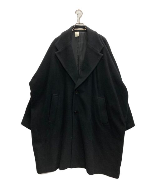 N.HOOLYWOOD（エヌ ハリウッド）N.HOOLYWOOD (エヌ ハリウッド) CHESTER FIELD LONG COAT ブラック サイズ:SIZE 38の古着・服飾アイテム