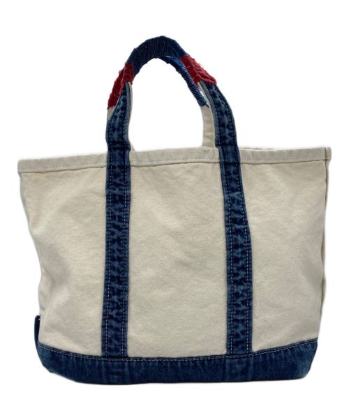 Porter Classic（ポータークラシック）Porter Classic (ポータークラシック) VINTAGE TRAVELER TOTE BAG ホワイトの古着・服飾アイテム