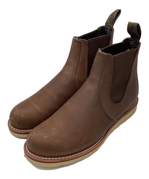 RED WING（レッドウィング）RED WING (レッドウィング) CLASSIC CHELSEA ブラウン サイズ:26.5の古着・服飾アイテム