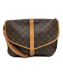 LOUIS VUITTON（ルイ ヴィトン）の古着「ソミュール35　ショルダーバッグ　M42254」｜ブラウン