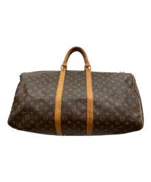 LOUIS VUITTON（ルイ ヴィトン）の古着「キーポル・バンドリエール55　モノグラム ボストンバッグ　M41414」